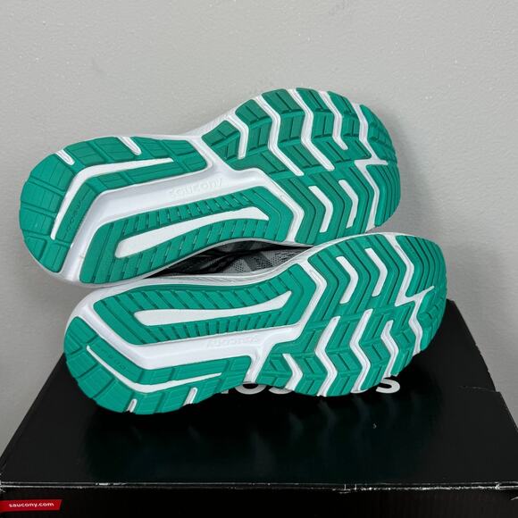 New Saucony Omni 20 Running Sneaker in Alloy/Jade Women's Size 5.5 - Picture 7 of 9